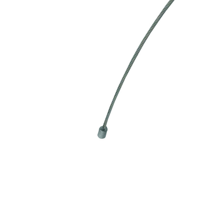 Verzinktes 1,5 mm Drahtseil mit Zinkkopf für Hängestruktur