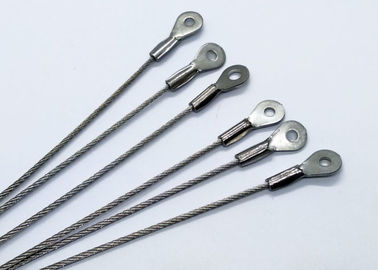 Personifizierte 1.5mm Drahtseil-Ösenköpfe/galvanisierten Kabel-Ösen-Anschluss